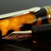 Delta Dolcevita Masterpiece Vermeil trim Fountain Pen