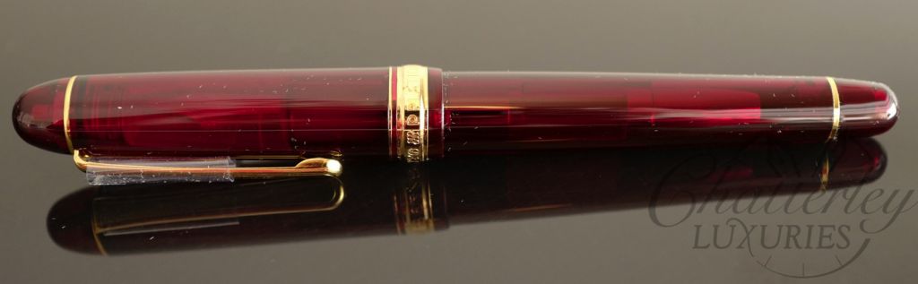 Platinum Century 3776 Bourgogne Red Fountain Pen