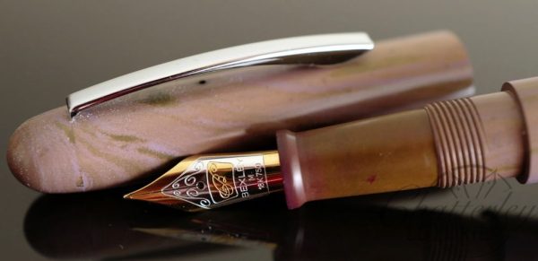 Bexley Imperial Ebonite Violet Fountain Pen