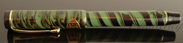 Bexley Ebonite Green Smoke Fountain Pen