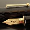 Wahl Eversharp DECOBAND Gold Seal Oversized Collection GATSBY Black Etched Gold Trim Fountain Pen