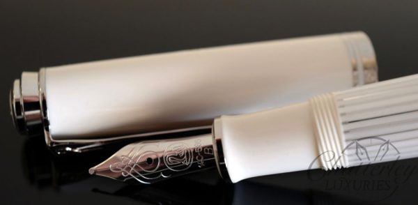 Pelikan M605 White Transparent Fountain Pen