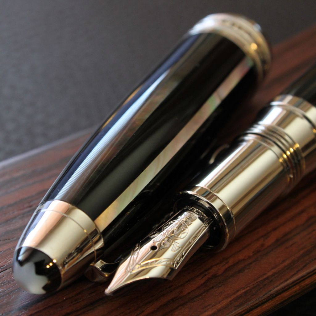 Montblanc Limited Edition Meisterstuck Solitaire Moon Pearl LeGrand Fountain Pen