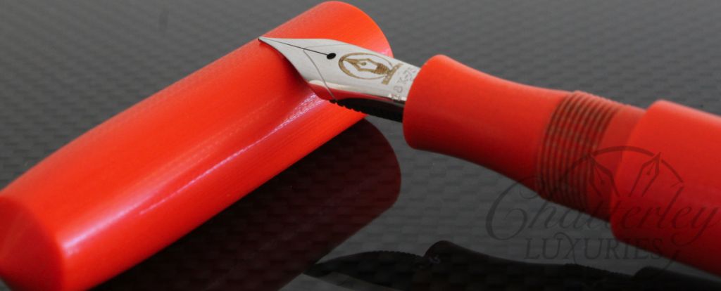 Edison Pens G10 Prototype Fountain Pen in Orange