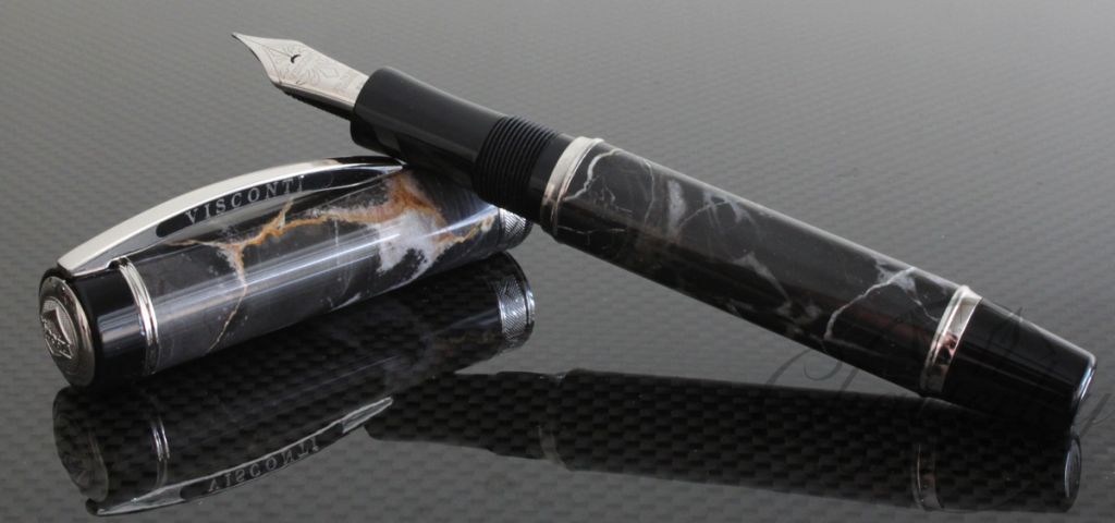  Marble Imperial Black Fountain Pen