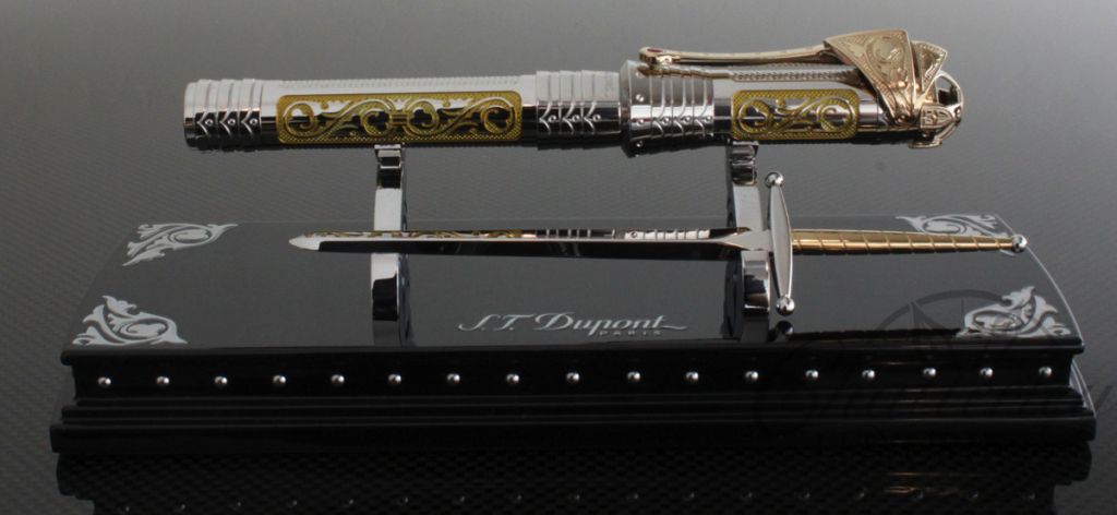 S.T. Dupont White Knight Prestige Limited Edition Writing Kit