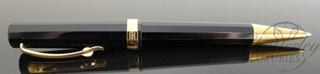 Omas Black Vegetal Resin Gold Milord Mechanical Pencil