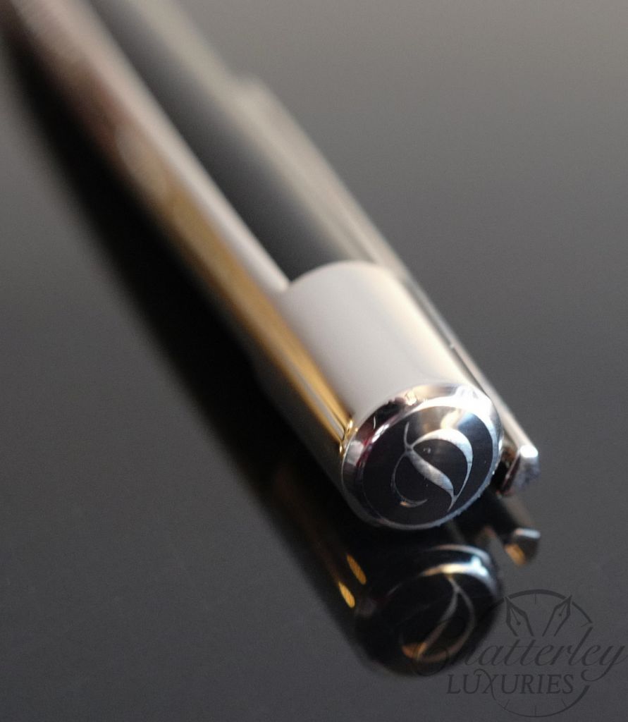 S.T. Dupont Defi Black and Palladium Ballpoint Pen