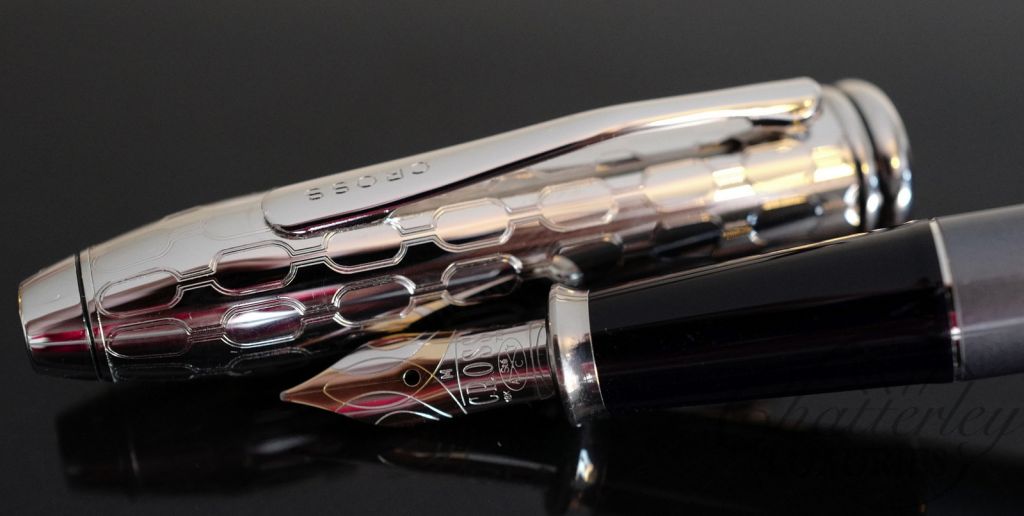 Cross Townsend Grey and Silver Fountain Pen