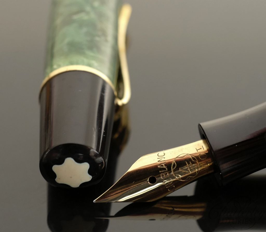 Montblanc 234 Jade Green Celluloid Fountain Pen Chatterley