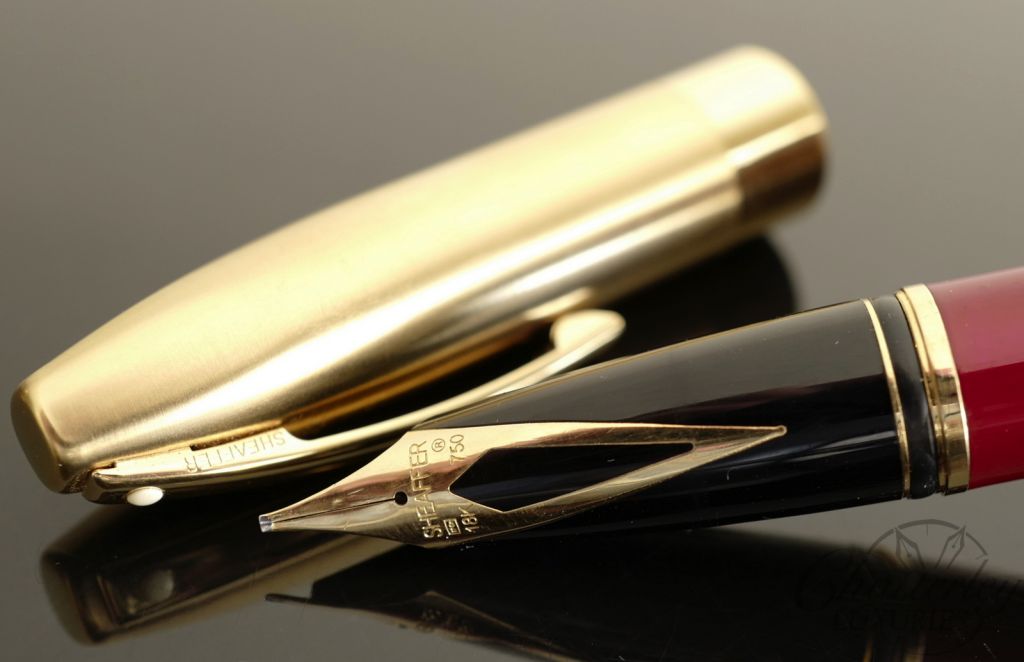 Gourmet Pens: Review: Sheaffer Legacy Heritage Black/Palladium Fountain Pen  - Broad @ThePenCompany @Sheaffer_Page