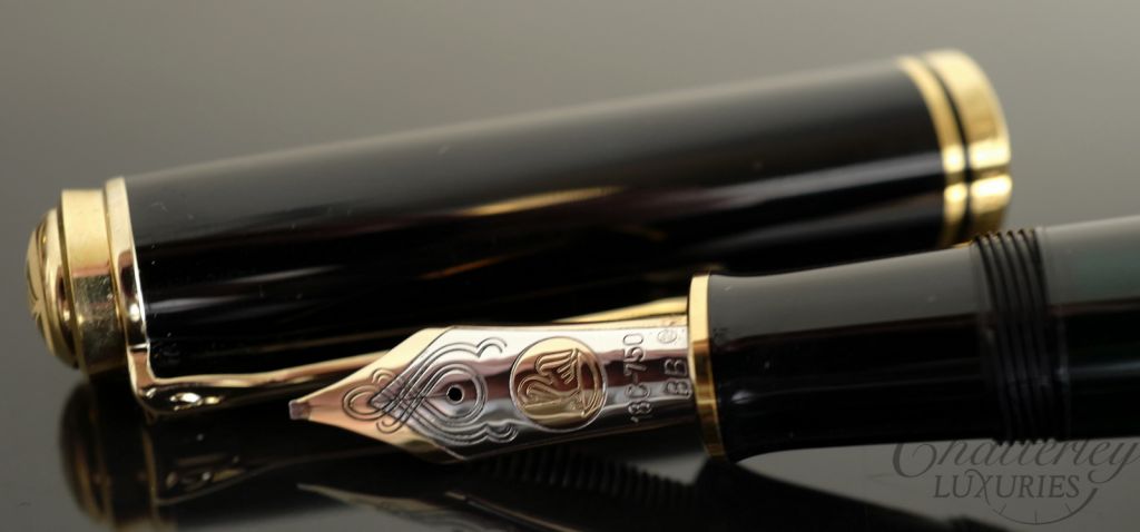 pik temperatuur verantwoordelijkheid Pelikan Fountain Pen Souveran M1000 Black with BB nib