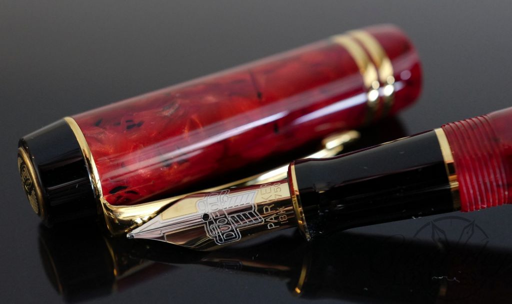 PARKER Duofold International Jasper Red