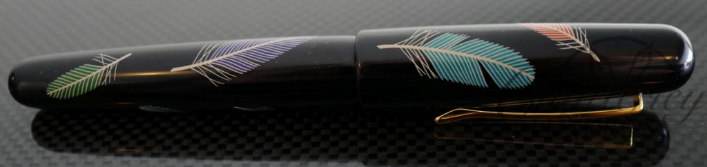 Danitrio "Urushi-e" Urushi Feathers Fountain Pen