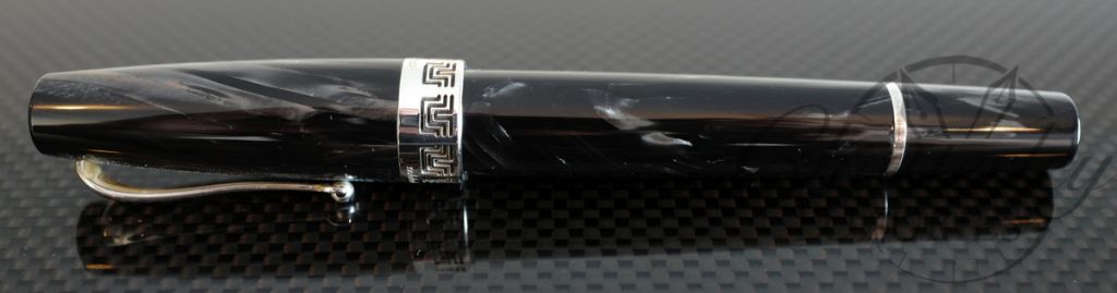 Montegrappa Historia Limited Edition Fountain Pen in Grey Striated Celluloid