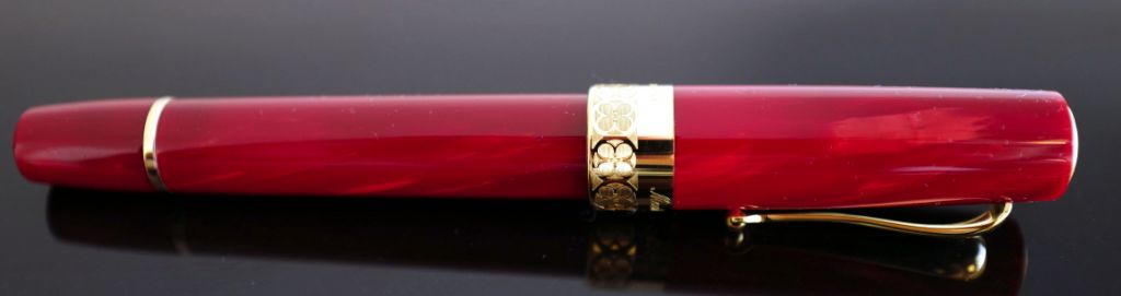 Chatterley Luxuries/Montegrappa Limited Edition Rosso Veneziano Fountain Pen Yellow Gold
