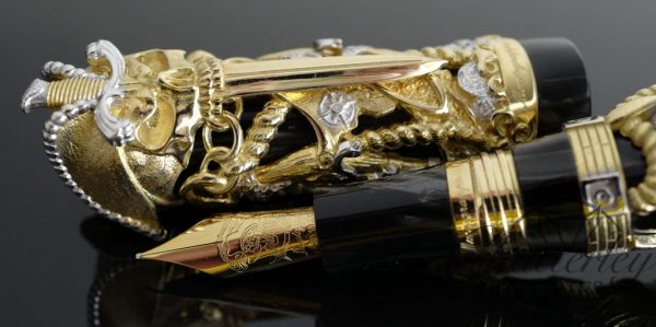 Montegrappa Pirates Solid Gold Limited Edition Fountain Pen