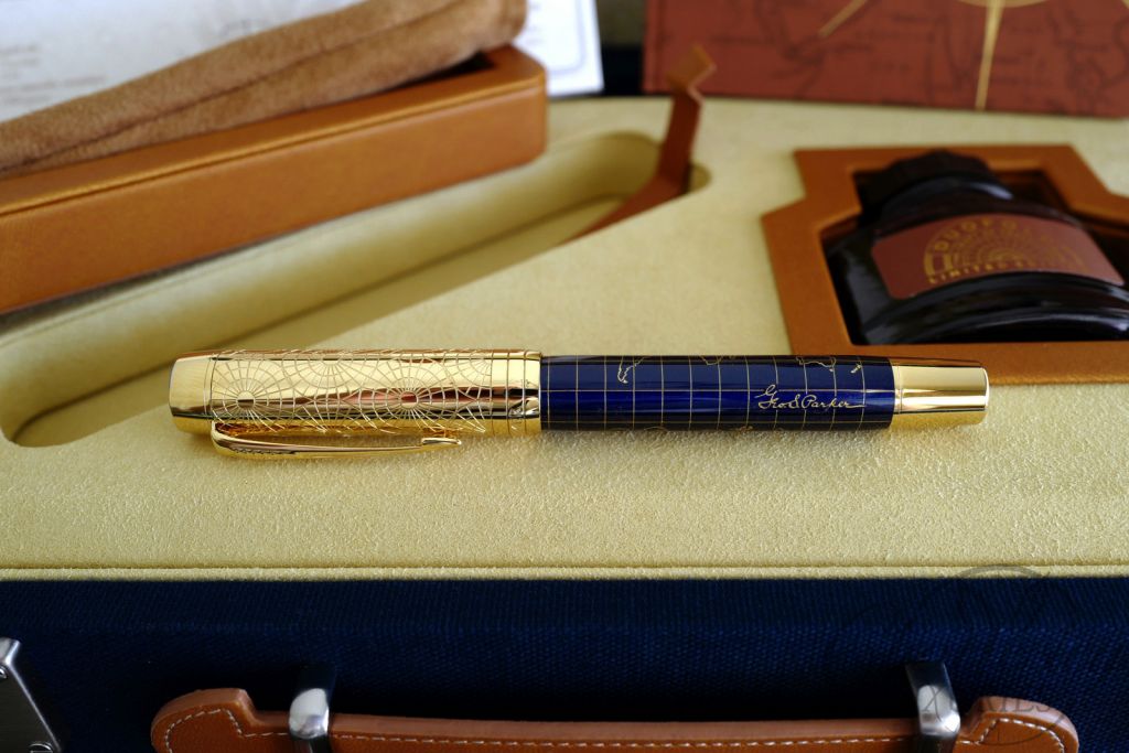 Parker Duofold Craft Of Traveling LE Fountain Pen