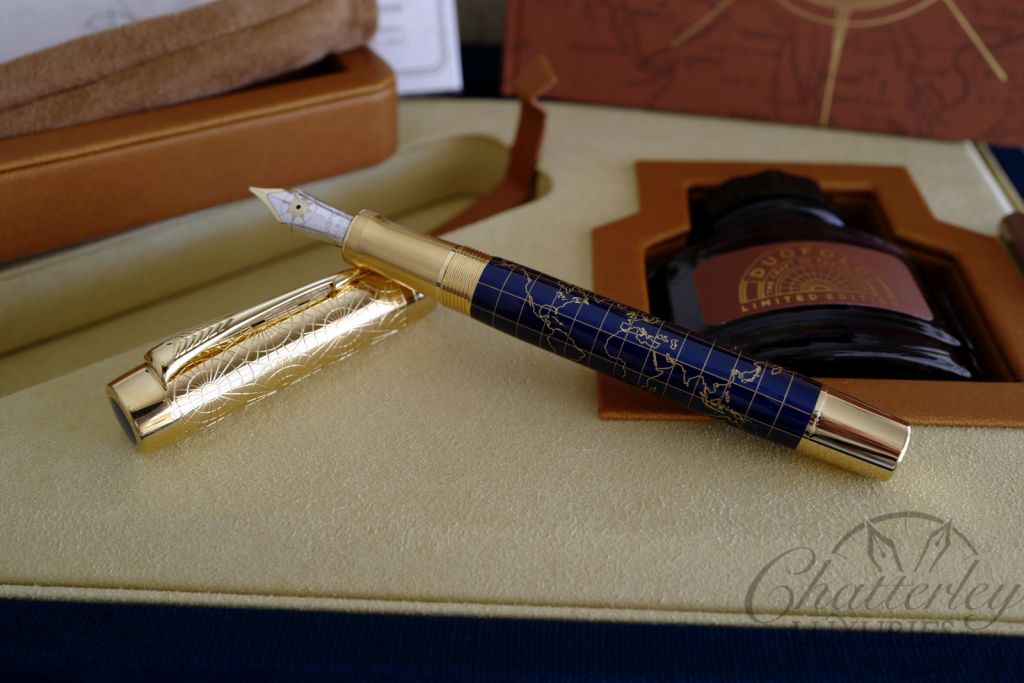 Parker - Limited Edition Parker Duofold LE Craft of Travelling Fountain Pen