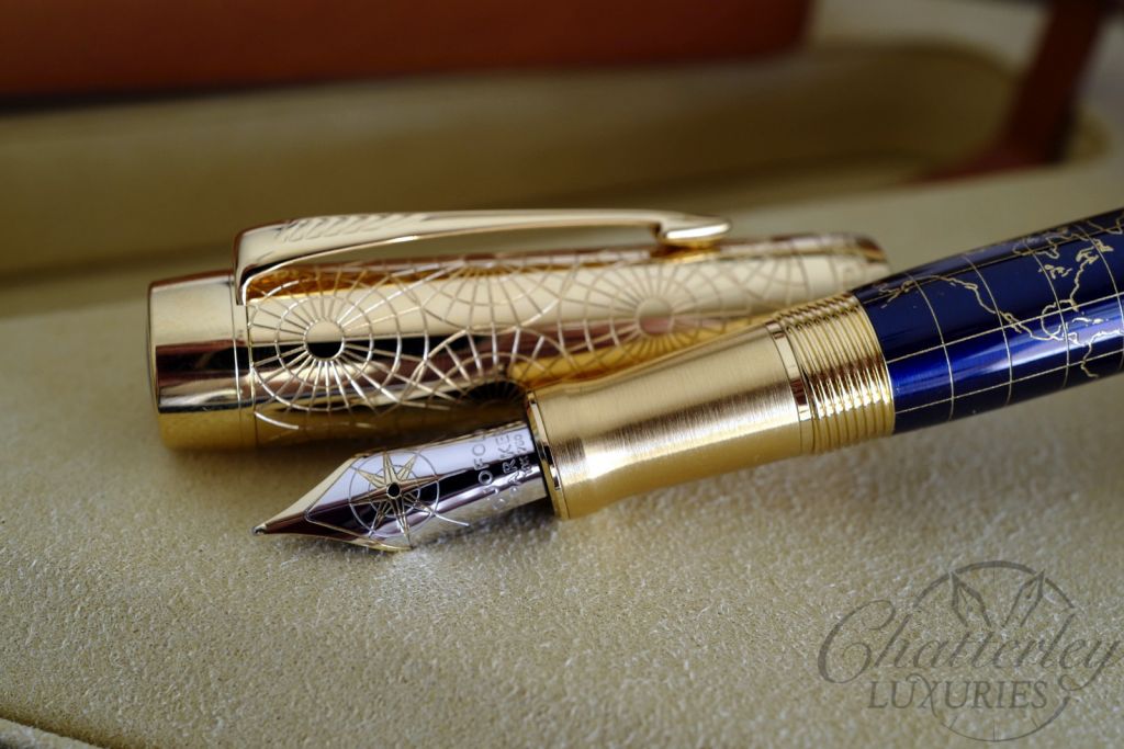 Parker - Limited Edition Parker Duofold LE Craft of Travelling Fountain Pen