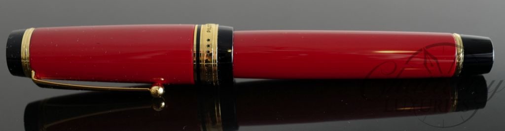 Pilot Custom Urushi Vermilion (Red) Fountain Pen - Chatterley