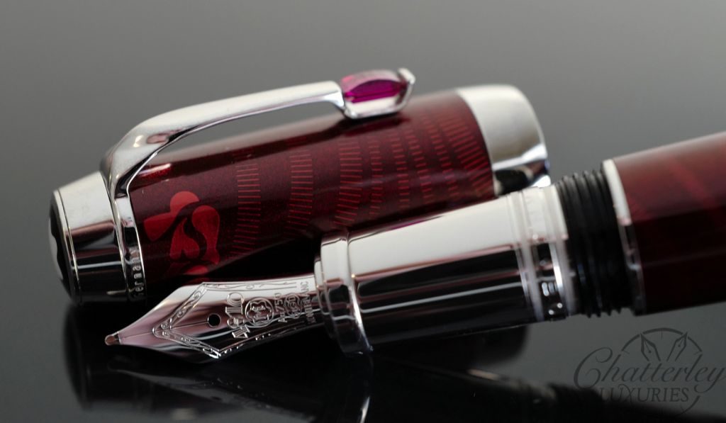 Montblanc Boheme Paso Doble Rouge Fountain Pen   Chatterley