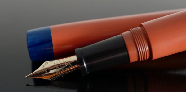 Sailor Ohasido Orange Ebonite Fountain Pen - Image 3