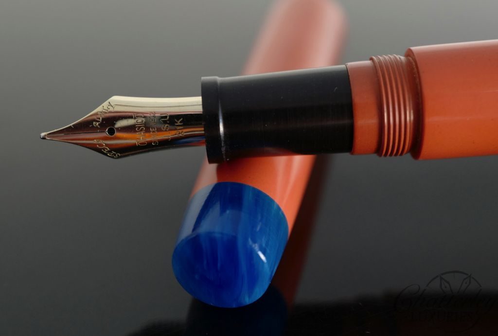 Sailor Ohasido Orange Ebonite Fountain Pen