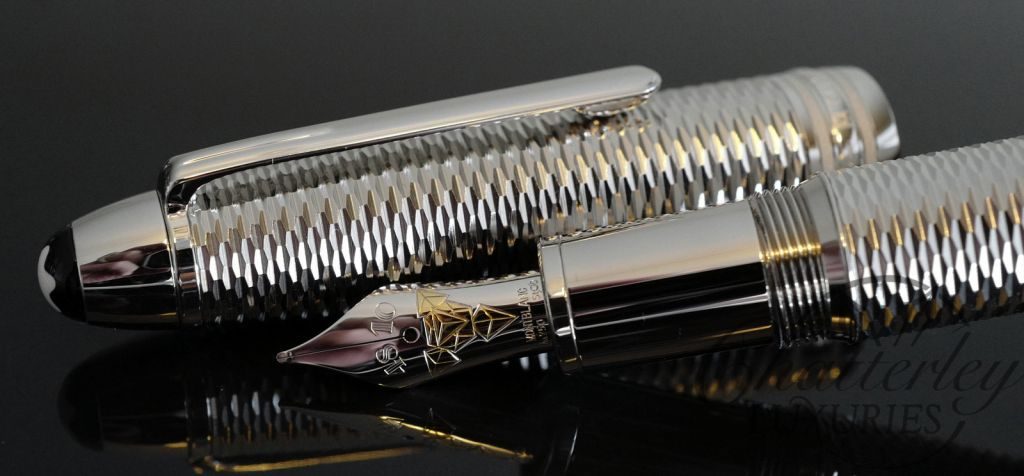 Montblanc Meisterstück Solitaire LeGrand Geometry Rollerball pen