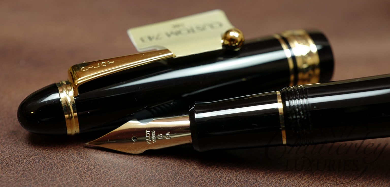 Pilot Custom 743 Fountain Pen with FA nib