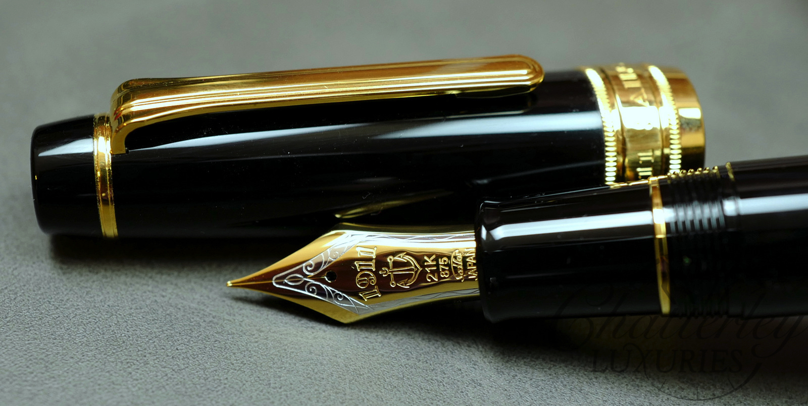 academisch Maan vaak Sailor KOP Pro Gear Black Fountain Pen