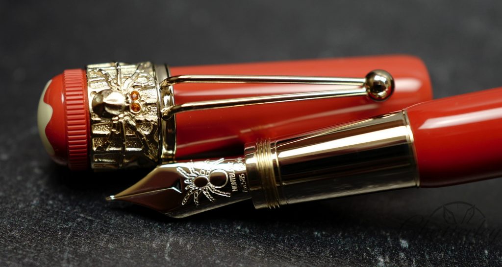 Collection Héritage Montblanc Rouge et Noir Edition Spéciale Stylo