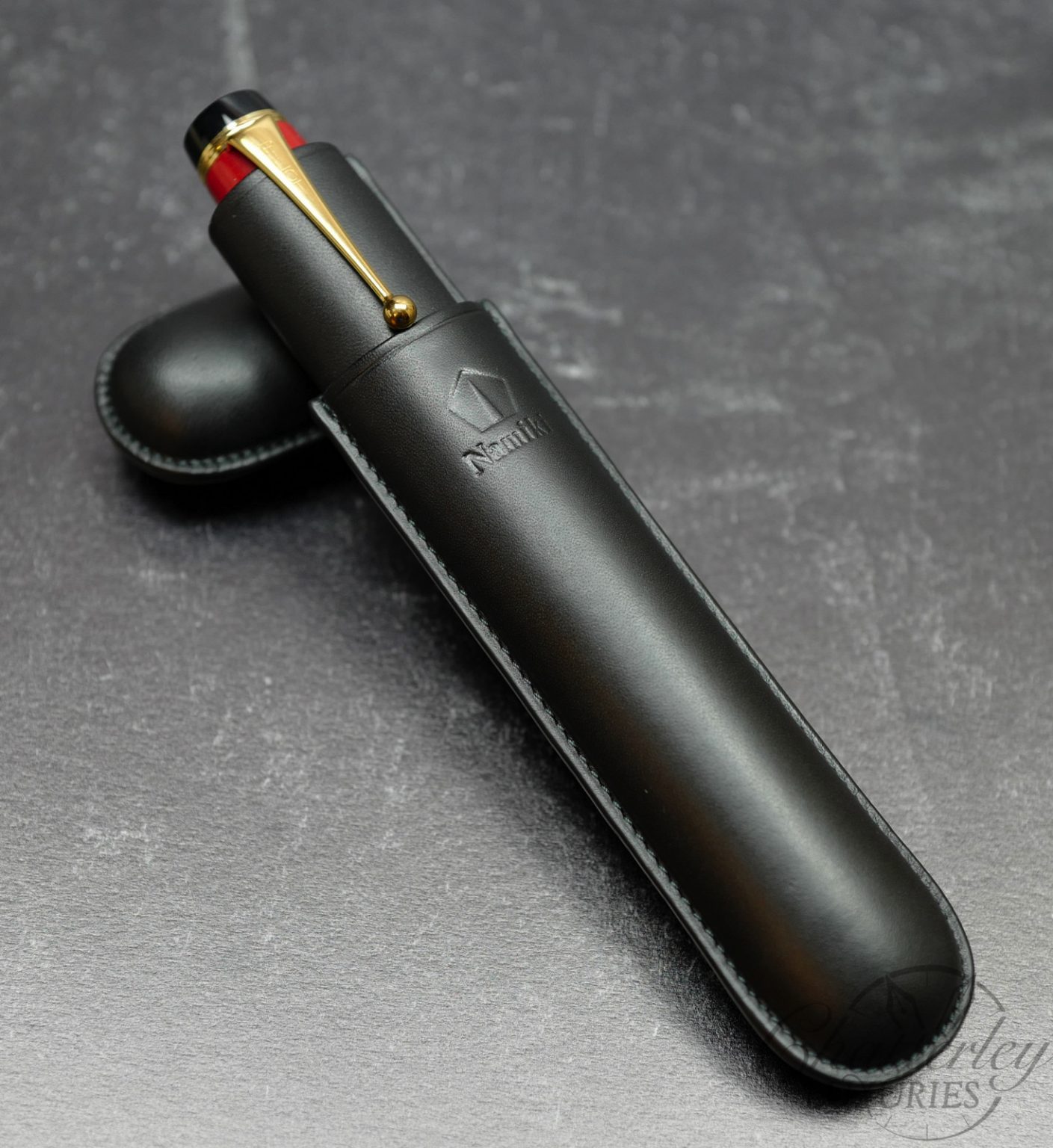 Namiki Rigid 1 Pen Emperor Black Leather Case