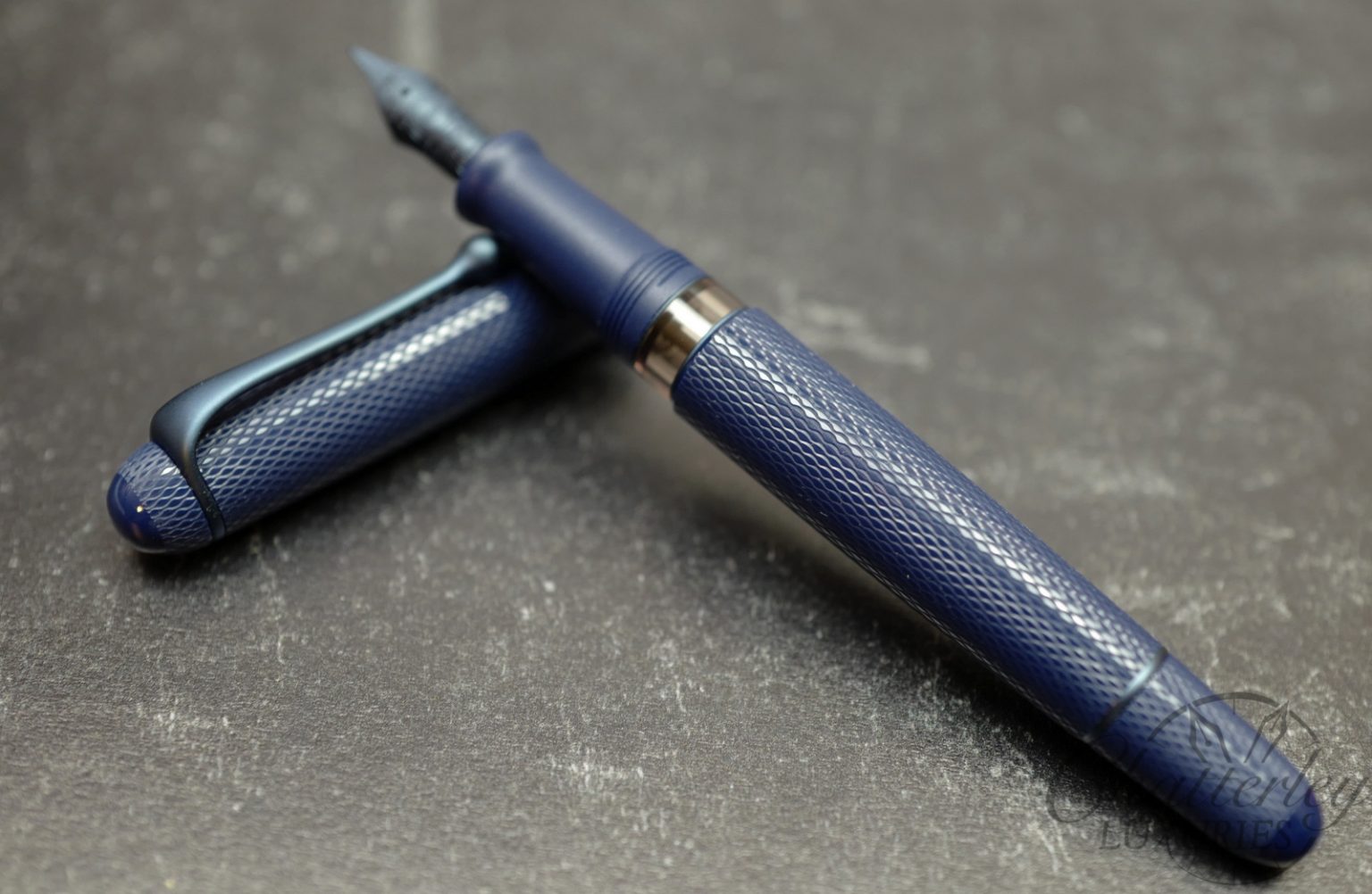 Aurora 88 Guilloche Blue Mamba Limited Edition Fountain Pen - Chatterley