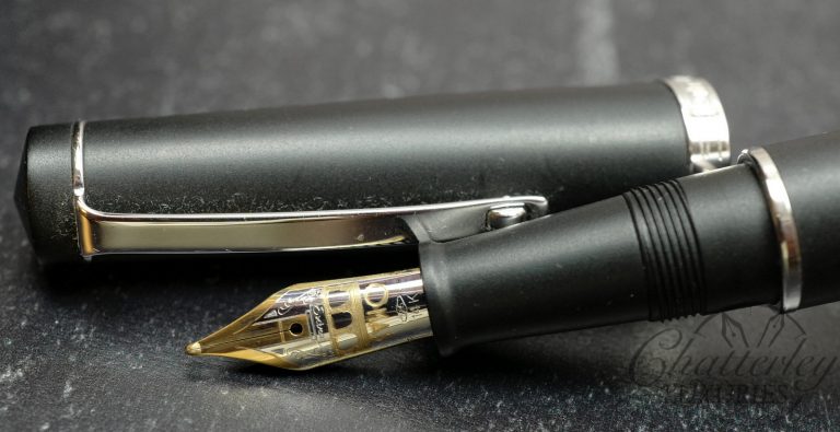 Omas Bologna Matte Black Fountain Pen