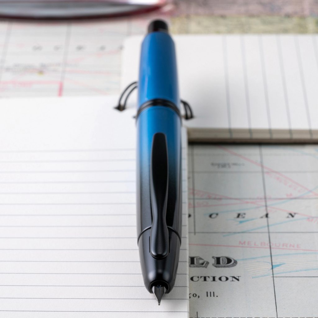 2021 LE Black Ice Vanishing Point Fountain Pen