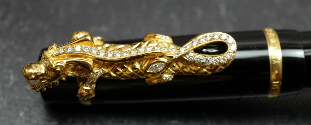 Montblanc Year of the Golden Dragon 88 Diamond Creation Limited