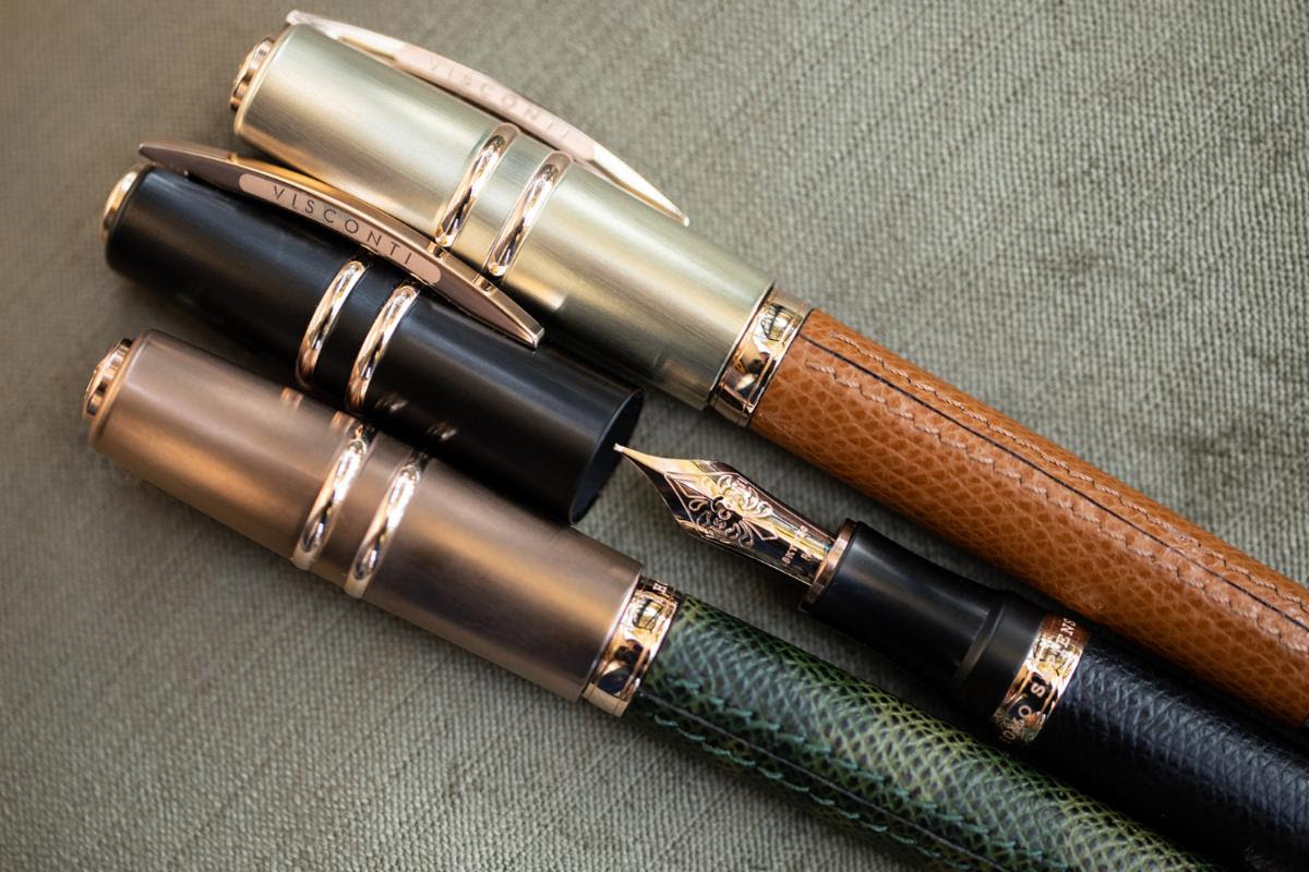 Visconti Homo sapiens Dual Touch Fountain Pen Collection