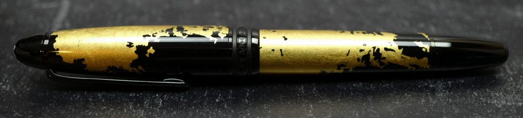 Montblanc Meisterstuck Fountain Pen - 146 Solitaire - Gold Leaf - Flex Nib