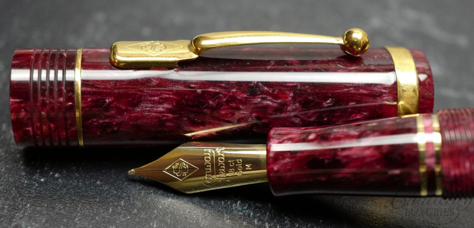 Conway Stewart Rose Churchill Fountain Pen