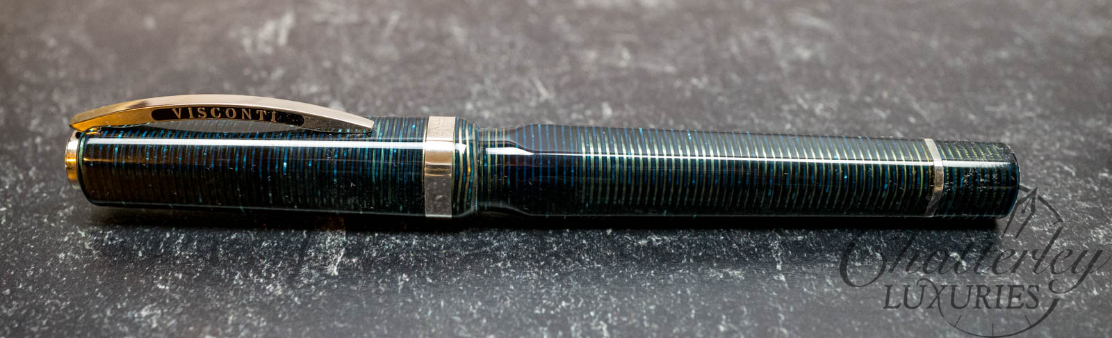 Visconti Wall Street Limited Edition Blue Fountain Pen