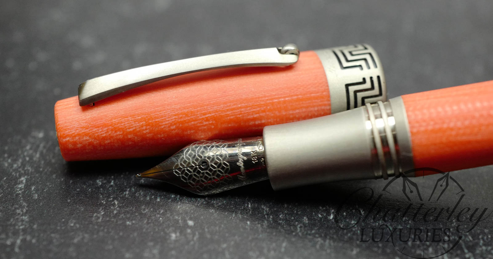 Chatterley Montegrappa Extra Futuro Orange Limited Edition Fountain Pen -  Chatterley