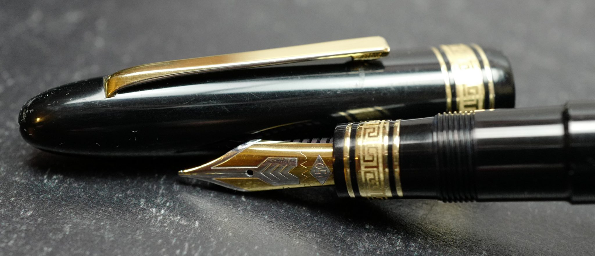 Omas Ogiva Black Fountain Pen