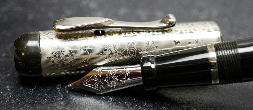 Visconti Musei Vaticani Silver Overlay Fountain Pen