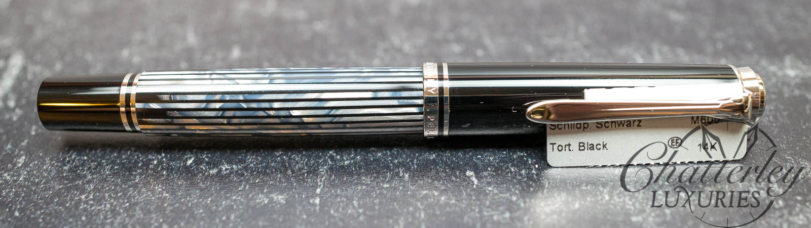 Pelikan M605 Black Tortoiseshell Special Edition Fountain Pen