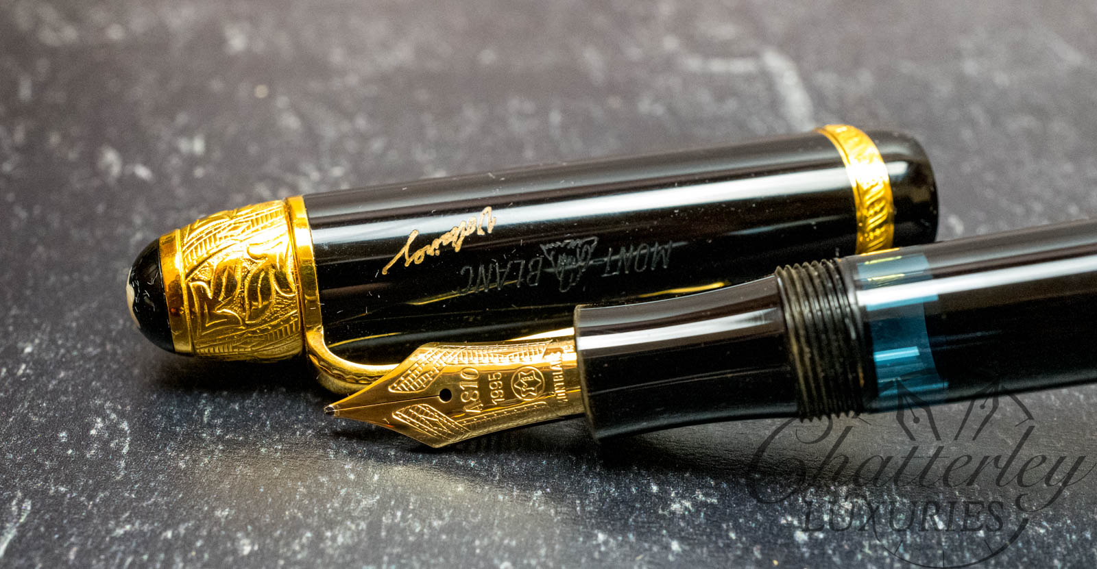 Montblanc voltaire fountain pen sale