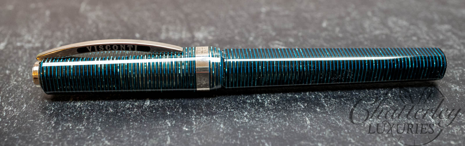 Visconti Wall Street Regular Edition Blue Fountain Pen