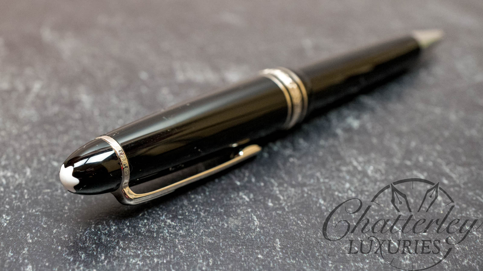 Montblanc Meisterstuck Classique Ballpoint Pen with Platinum Trim