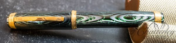 Bexley Golden Age "Waves"Arco Green Spina Limited Edition Fountain Pen - Image 2