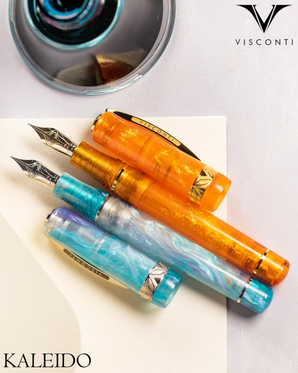 Visconti Luxury Leather Pen Case Collection - Chatterley